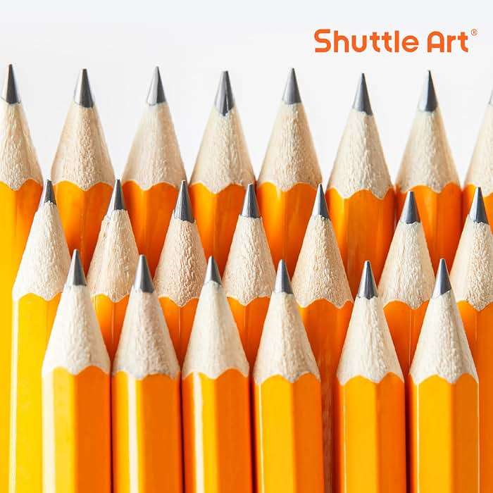 Shuttle Art 360 Pack #2 HB Golf Pencils, Wood-cased 3.5” Mini Pencils Bulk, Pre-sharpened Small Pencil for Kids Teachers Writing Marking Sketching, Classroom Essentials, Back to School Supplies - Image 9