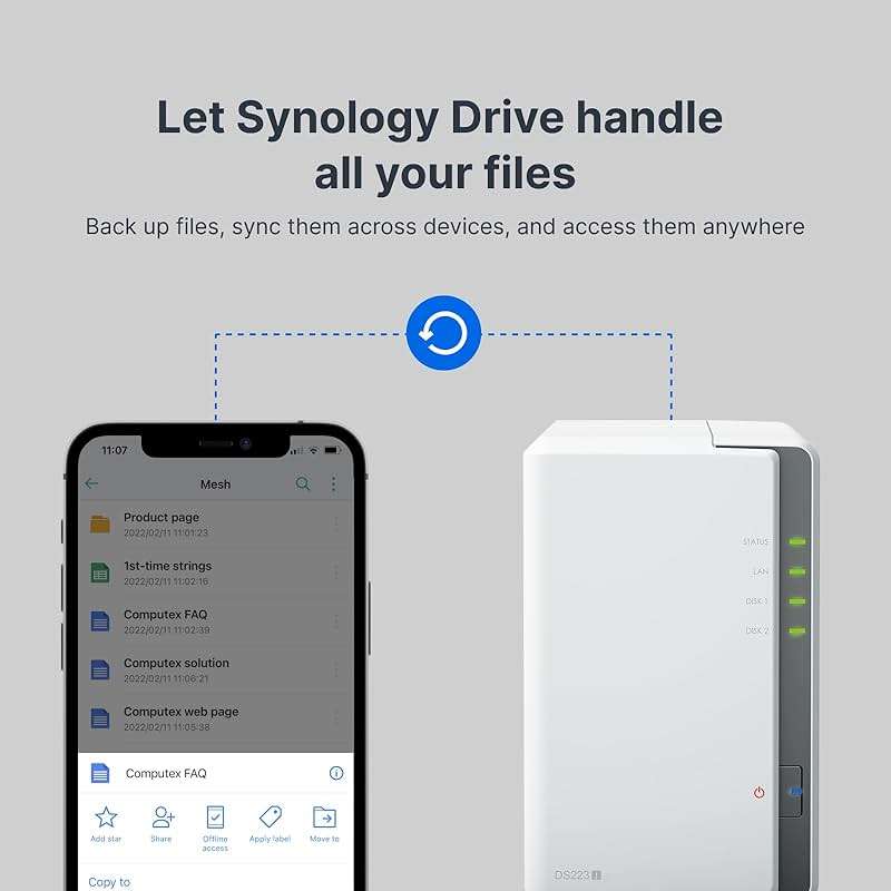 Synology 2-Bay DiskStation DS223j (Diskless) - Image 4