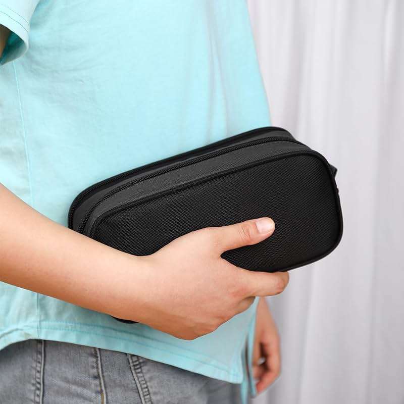 Mountain guest Large Capacity Pencil Case Multi-Slot Pencil Pouch Durable Pencil Box Portable Office Pen Bag with Zipper - Image 2