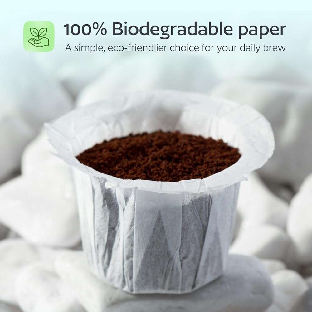 100 Disposable K Cup Filters for Keurig Reusable K Cups, Coffee Paper Liners for Refillable Pods, Smoother Coffee, Less Sediment, Easy Clean Up - Image 5