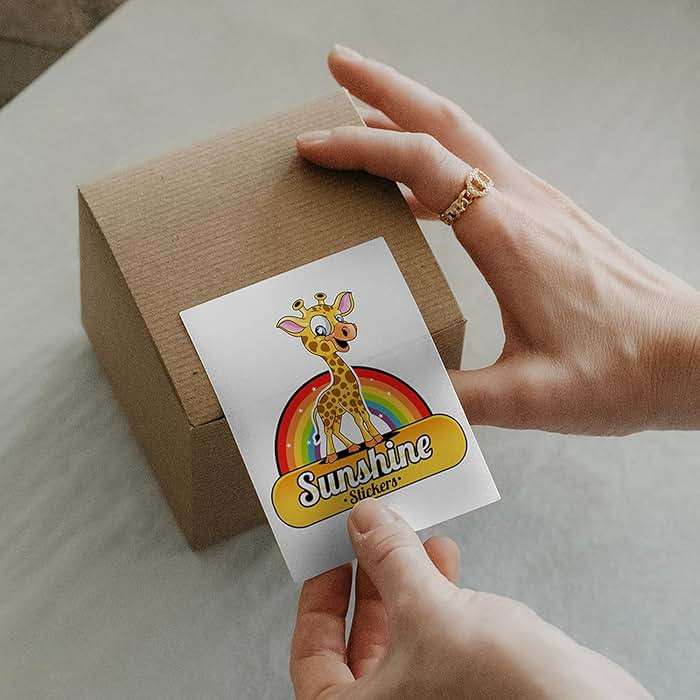 Customize Your own Stickers/Labels with Any Design and Logo-Personalize Your Business stickers-50+ roll Variety of Shapes, Sizes, Backgrounds, and Text Options - Image 2
