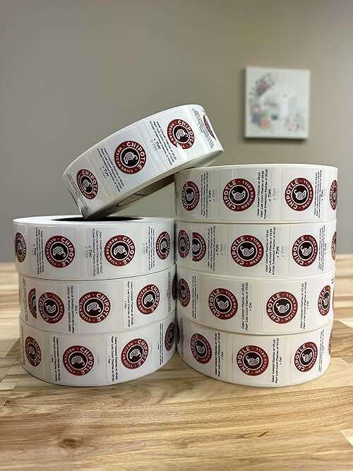Customize Your own Stickers/Labels with Any Design and Logo-Personalize Your Business stickers-50+ roll Variety of Shapes, Sizes, Backgrounds, and Text Options - Image 8
