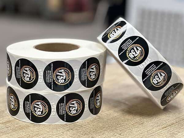 Customize Your own Stickers/Labels with Any Design and Logo-Personalize Your Business stickers-50+ roll Variety of Shapes, Sizes, Backgrounds, and Text Options - Image 9