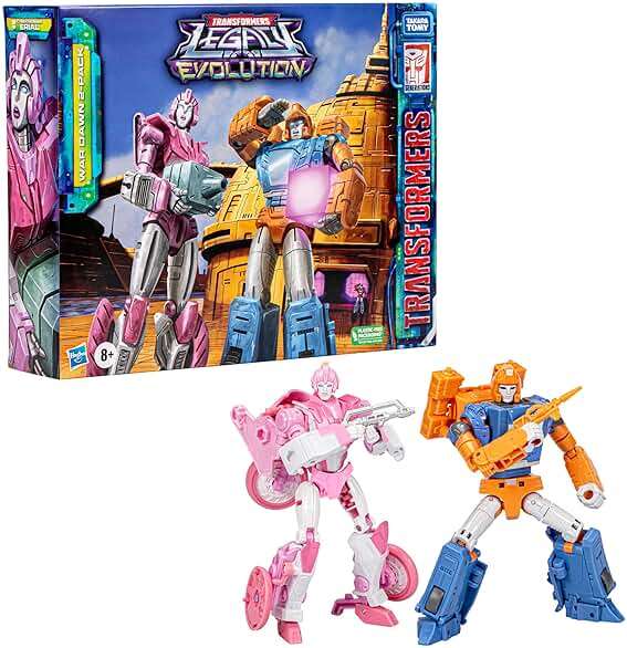 Transformers Toys Legacy Evolution War Dawn 2-Pack Deluxe Cybertronian Erial and Dion Toys, Action Figures for Boys and Girls Ages 8 and Up (SDCC 2023 Exclusive) - Image 21