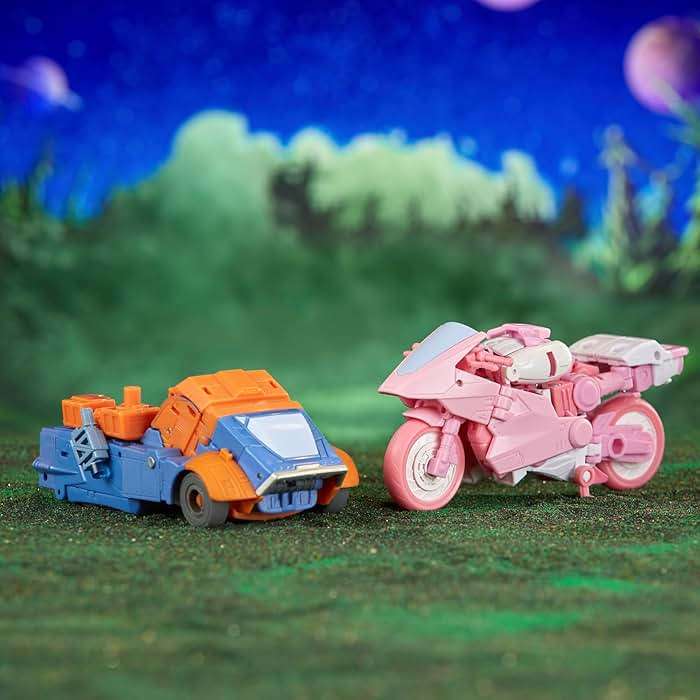 Transformers Toys Legacy Evolution War Dawn 2-Pack Deluxe Cybertronian Erial and Dion Toys, Action Figures for Boys and Girls Ages 8 and Up (SDCC 2023 Exclusive) - Image 5
