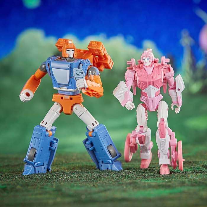 Transformers Toys Legacy Evolution War Dawn 2-Pack Deluxe Cybertronian Erial and Dion Toys, Action Figures for Boys and Girls Ages 8 and Up (SDCC 2023 Exclusive) - Image 6