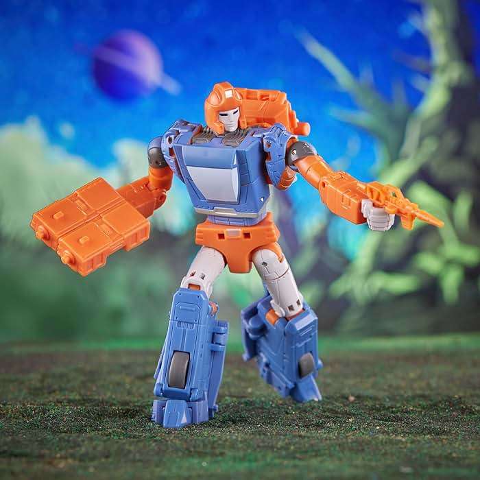 Transformers Toys Legacy Evolution War Dawn 2-Pack Deluxe Cybertronian Erial and Dion Toys, Action Figures for Boys and Girls Ages 8 and Up (SDCC 2023 Exclusive) - Image 9