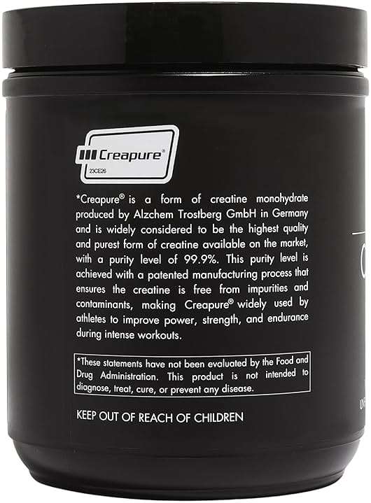 CLEAN Creatine - 100% Creapure® Creatine Monohydrate Powder for Muscle Health, Performance and Cognitive Support | 3rd Party Certified by NSF | 90 Servings | Unflavored | Vegan, Keto, and Gluten-Free - Image 3