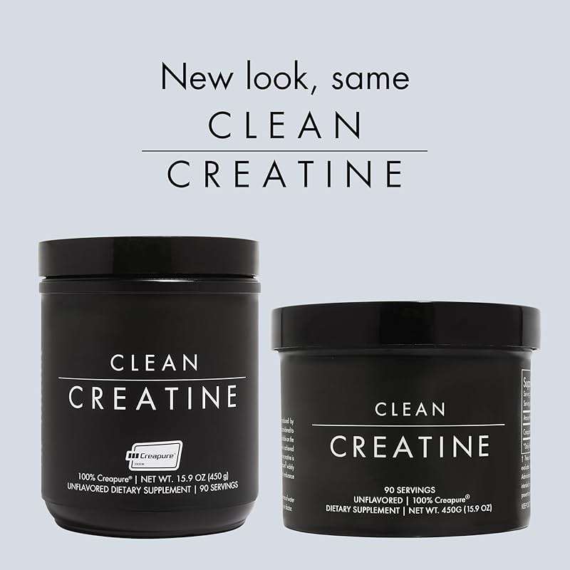 CLEAN Creatine - 100% Creapure® Creatine Monohydrate Powder for Muscle Health, Performance and Cognitive Support | 3rd Party Certified by NSF | 90 Servings | Unflavored | Vegan, Keto, and Gluten-Free - Image 4