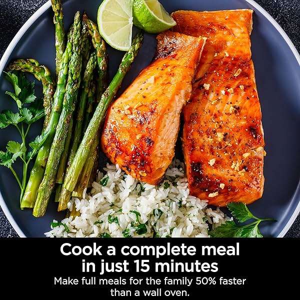 Ninja Combi All-in-One Multicooker, Oven, & Air Fryer, Complete Meals in 15 Mins, 14-in-1 Functions, Combi Cooker + Air Fry, Bake, Roast, Slow Cook and More, 3 Accessories, Stainless Steel, SFP701 - Image 2