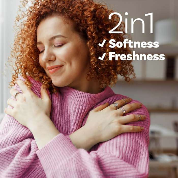 Downy Soft, 2 in 1 Soft and Fresh Liquid Fabric Softener, April Fresh, 140 fl oz, 190 Loads, Fabric Conditioner Liquid provides softness and freshness for fabrics - Image 2