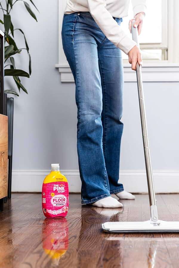 Stardrops The Pink Stuff The Miracle Floor Cleaner Spray – Squirt & Mop Formula for Sparkling Clean Floors – Fast Drying, Streak-Free Finish, Fresh Fragrance, 25.3 fl oz - Image 7