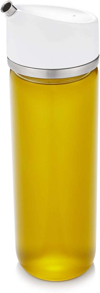 OXO Good Grips POP Container - Airtight Food Storage - 2.8 Qt for Rice, Sugar and More & Good Grips 12 oz Precision Pour Glass Oil Dispenser - Image 5
