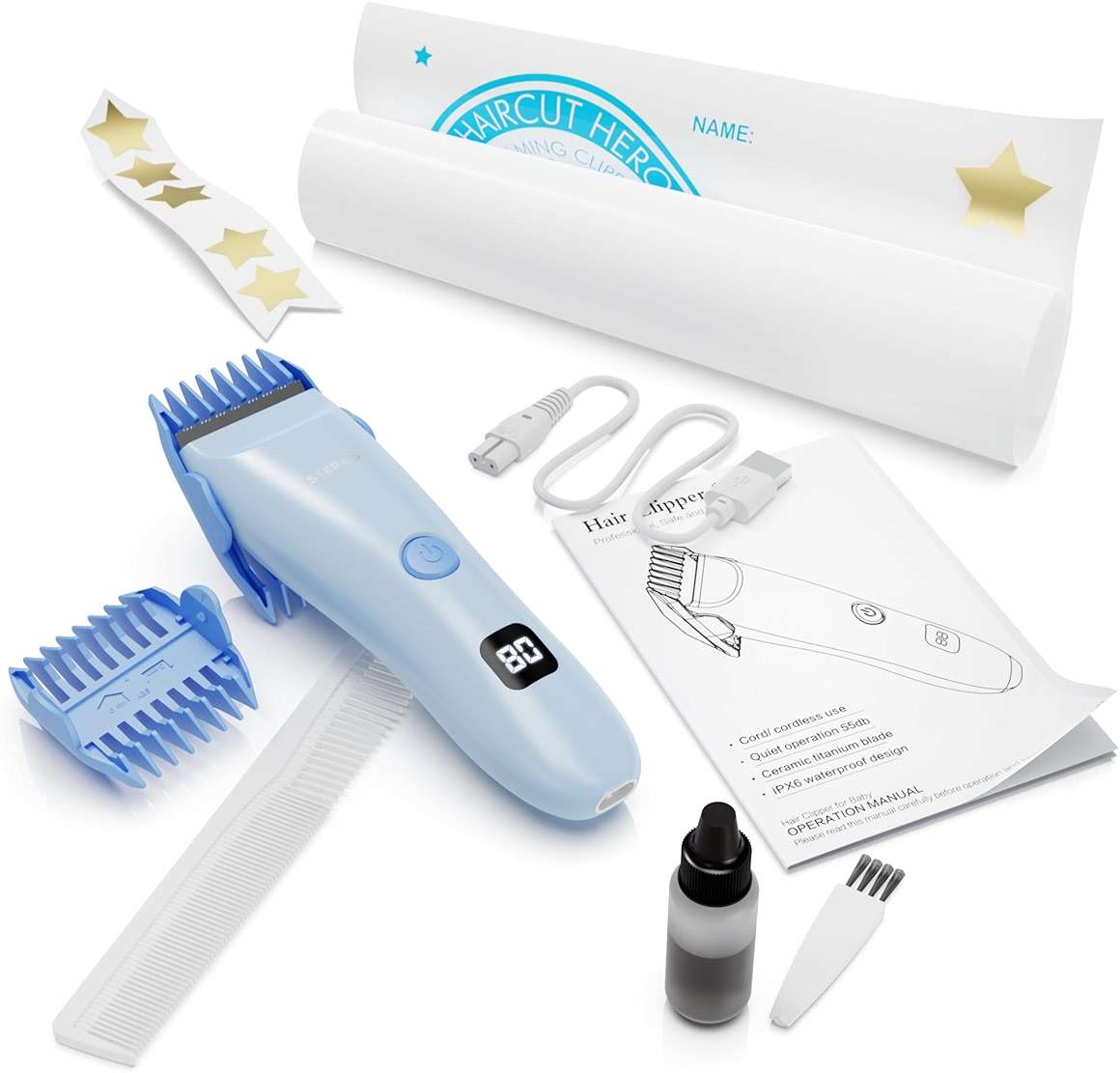 Haircut Hero Sensory Development Program with The Quiet Clipper, Step by Step to Peace at The Barber Shop - Image 3
