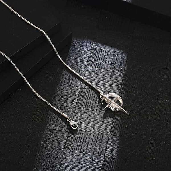 gateonse Y2k Moon Star Pendant Necklace for Men Women Stainless Steel Cool Necklaces Punk Star Necklaces Jewelry - Image 4