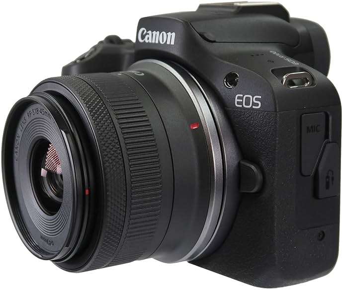 Canon EOS R100 RF-S18-45mm F4.5-6.3 is STM Lens Kit (Renewed) - Image 7
