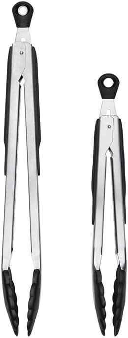 OXO Good Grips 2-Piece Tongs with Nylon Heads Set - Product Image