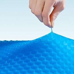 Yimiyaa Gel Seat Cushion, Double Thick Egg Gel Cushion for Pressure Pain Relief, Breathable Wheelchair Cushion Chair Pads for Car Seat Office Chair Blue - Image 8