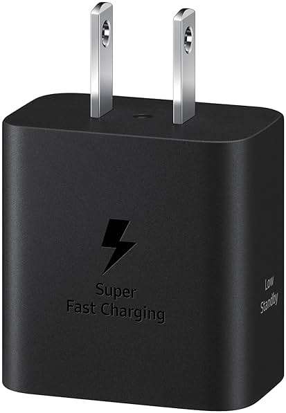 Samsung 25W Wall Charger Power Adapter with Cable, Super Fast Charging, Compact Design, Energy Efficient, Compatible with Galaxy and USB Type C Devices, Black - Image 11