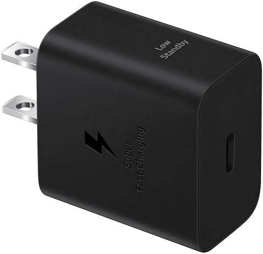 Samsung 25W Wall Charger Power Adapter with Cable, Super Fast Charging, Compact Design, Energy Efficient, Compatible with Galaxy and USB Type C Devices, Black - Image 10
