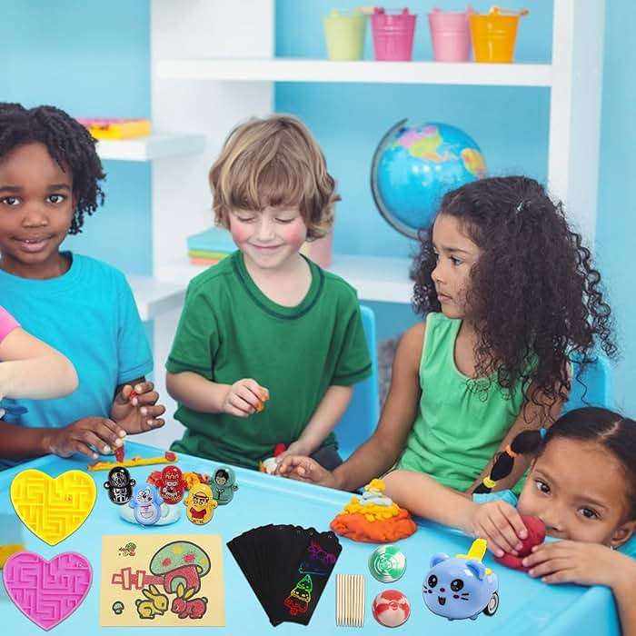 1000 Pcs Party Favors for Kids, Fidget Toys Bulk, Birthday Gift Toys, Fidgets Stocking Stuffers, Treasure Box Birthday Party, Goodie Bag Stuffers, Carnival Prizes, Pinata Filler Stuffers for Classroom - Image 7