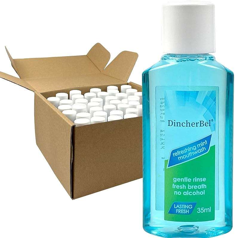 Mouthwash Travel Size, Portable Original Mint, 35ml/1.2oz (48 Pack) - Image 6