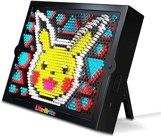 Lite Brite Super Bright HD, Pokemon Edition - Creative Retro Light-Up Screen – Educational Play for Children, Enhances Creativity, Gift for Boys and Girls Ages 6+ - Image 4