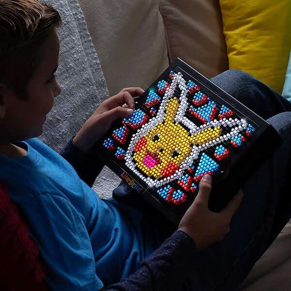 Lite Brite Super Bright HD, Pokemon Edition - Creative Retro Light-Up Screen – Educational Play for Children, Enhances Creativity, Gift for Boys and Girls Ages 6+ - Image 6