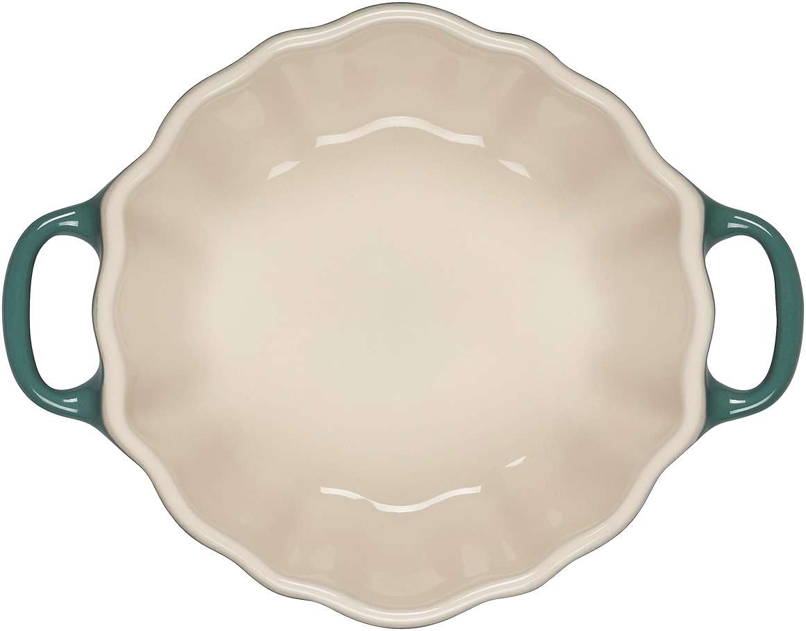 Le Creuset Stoneware Figural Pumpkin Petite Cocotte, 12 oz., Artichaut - Image 5