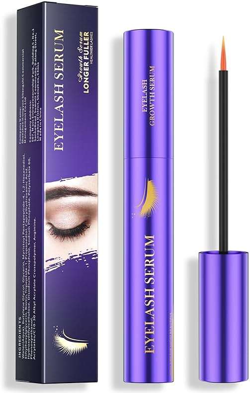 Lash Serum - 8ml Rapid Eyelash Growth Serum for Thickness, Stronger, Healthier Lashes & Brows - Vegan & Cruelty-Free - Image 1