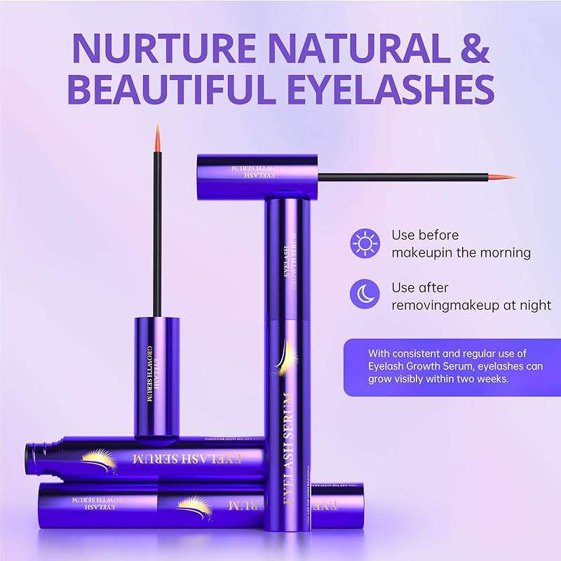 Lash Serum - 8ml Rapid Eyelash Growth Serum for Thickness, Stronger, Healthier Lashes & Brows - Vegan & Cruelty-Free - Image 5