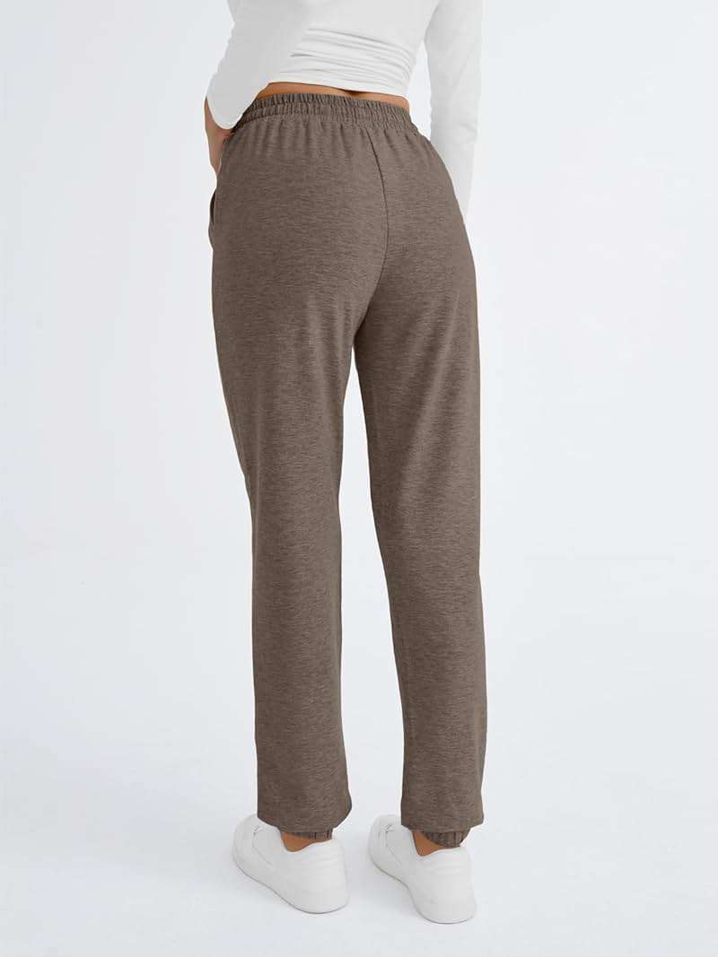 AUTOMET Women's High Waisted Lounge Sweatpants Jogger Pants with Pockets - Image 4