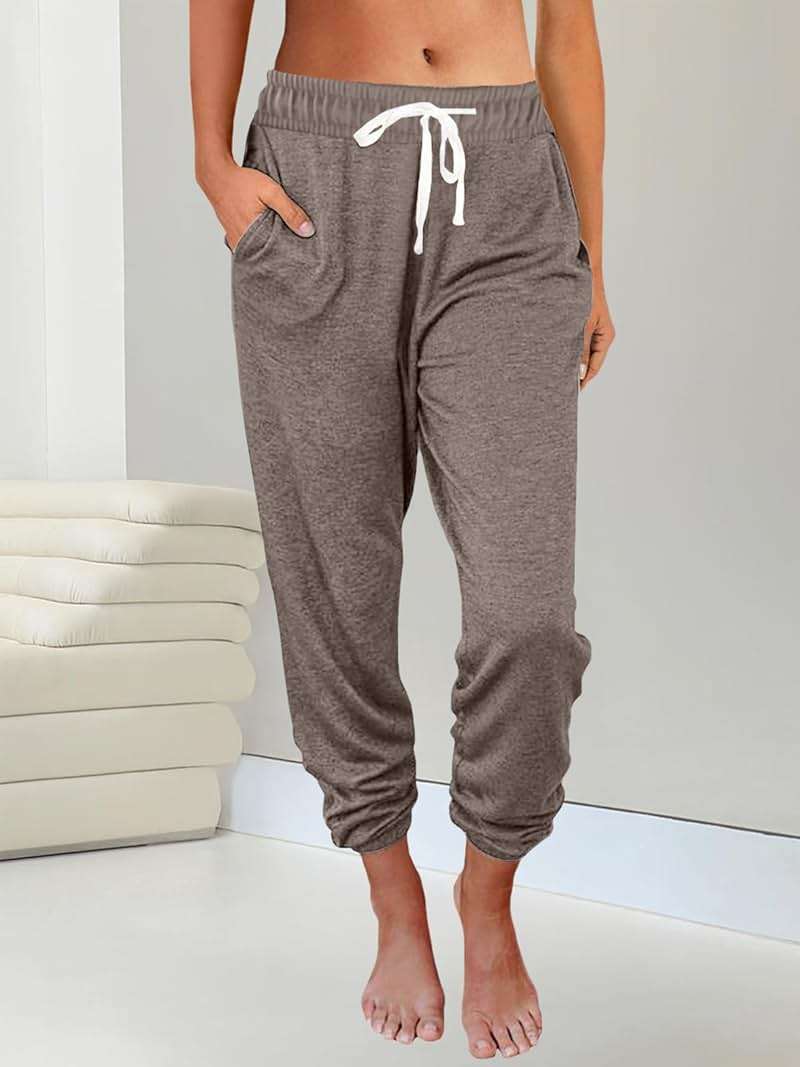 AUTOMET Women's High Waisted Lounge Sweatpants Jogger Pants with Pockets - Image 6
