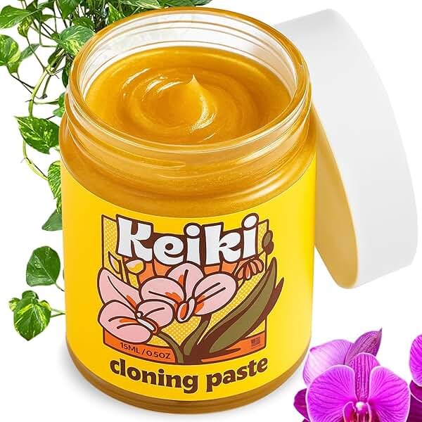 Keiki Paste for Plants to Clone & Create New Growth — 2X The Paste Cloning Gel for Orchids & Houseplants, Rooting Hormone Paste for Cuttings, Plant Propagation Gel, Nutrient Rich Growth Gel, 0.5 oz - Product Image