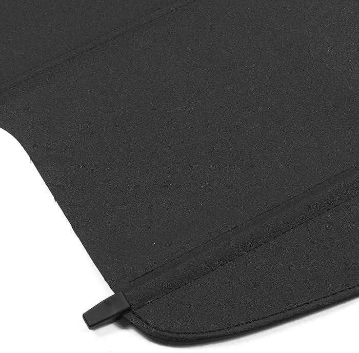 IKON MOTORSPORTS, Cargo Cover Compatible with 2014-2018 Subaru Forester (Only Fit Automatic Rear Gate), PVC & Aluminum Rod Black Security Rear Trunk Cover Security Retractable Shield, 2015 2016 2017 - Image 7