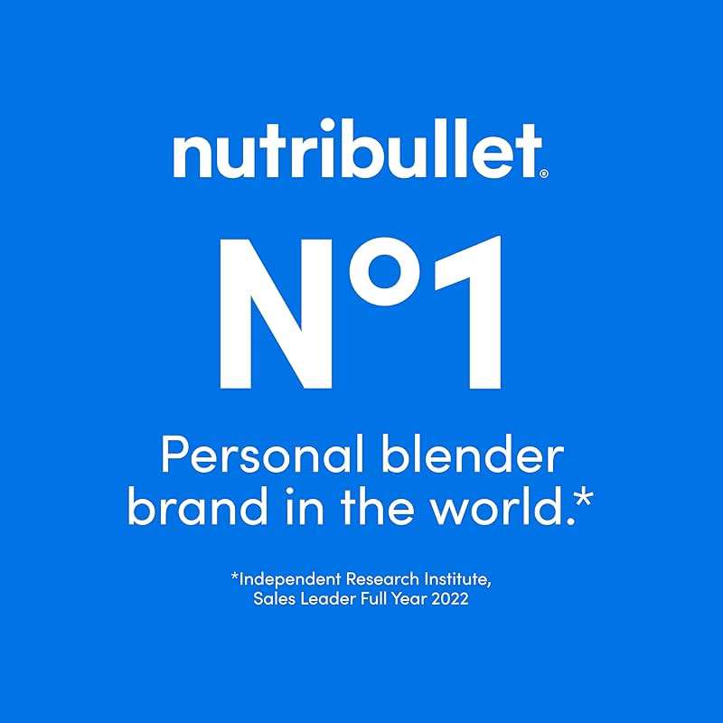 nutribullet® Ultra Personal Blender, 1200W, for Smoothies Shakes & Protein - Quietest Single-Serve Blender with Titanium Coated Blades, 3 BPA-Free Cups (32oz + 24oz), To-Go Lids, Dishwasher Safe, Gray - Image 11