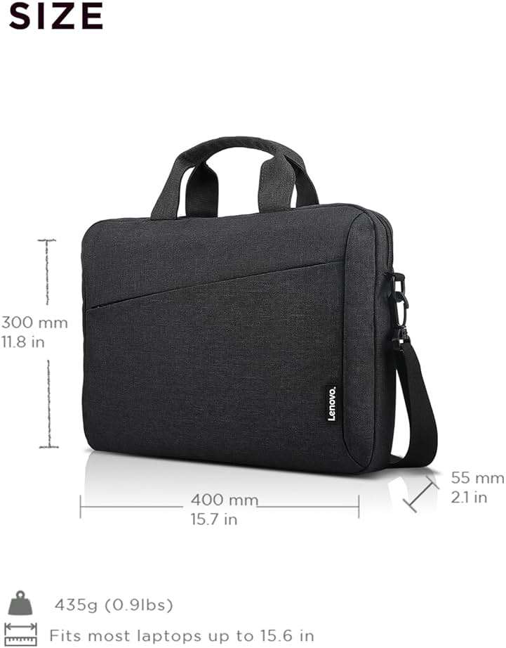 Lenovo Laptop Carrying Case T210, 15.6-Inch Laptop and Tablet, Sleek Design, Durable and Water-Repellent Fabric - Image 7