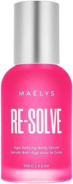 MAËLYS RE-SOLVE Age-Defying Body Serum - Hydrating Body Serum for Crepey Skin with Hyaluronic Acid - Visibly Smooths Aging Skin (3.5 Fl Oz) - Image 1