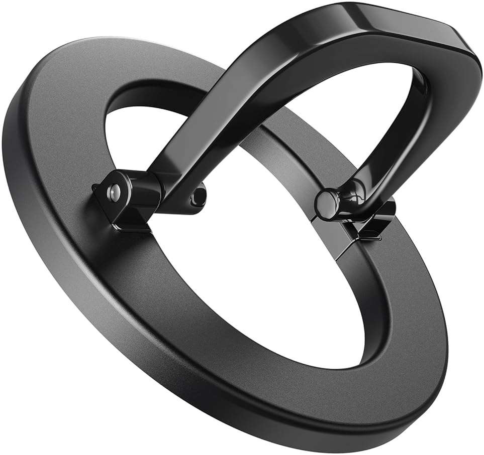 SUPERONE for MagSafe Phone Grip, Adjustable Magnetic Phone Ring Holder Removable Finger Phone Ring Kickstand Compatible with MagSafe Accessories Only for iPhone 17 & 16 & 15 & 14 & 13 & 12 Series - Image 1