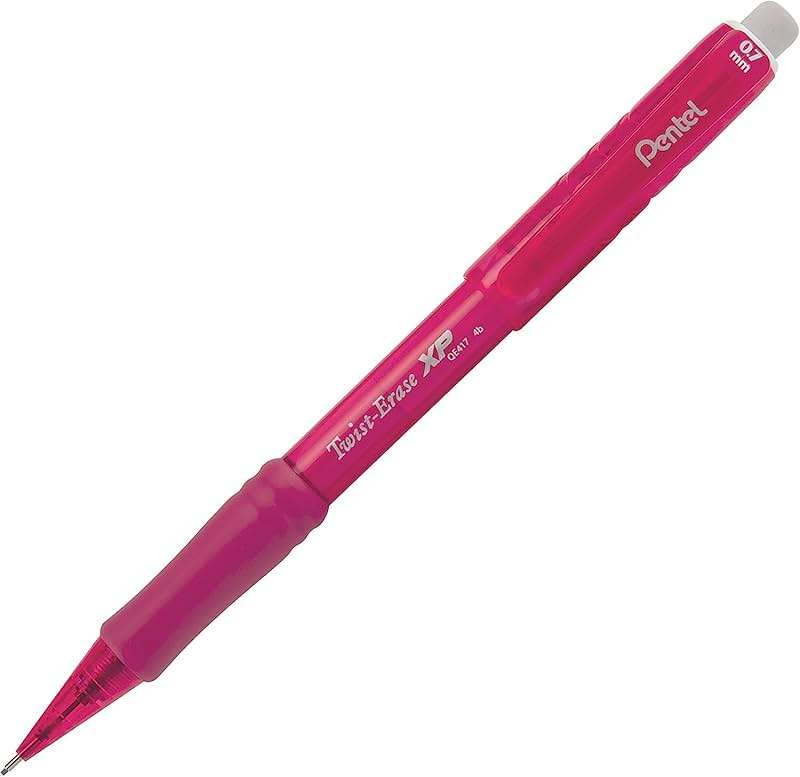 Pentel Twist Erase EXPRESS 0.7mm Mechanical Pencils with Assorted Colored Barrels - Pack of 6 - Image 4