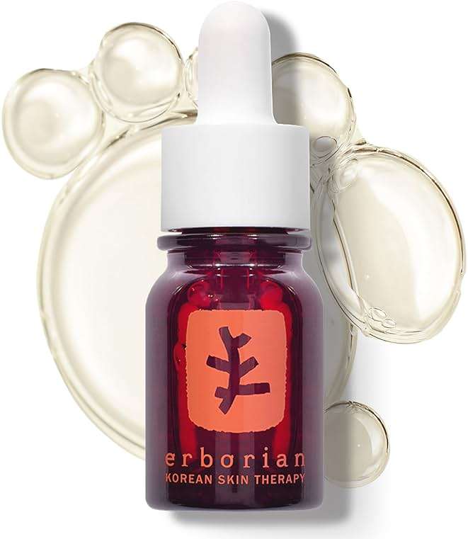 Erborian Multi‑Perfecting Night Serum, Oil & Milky Formulas, Smooths, Even Texture, Hydrates, Firms For Glowy, Mirror Skin Renewal, Korean Skincare - Image 1