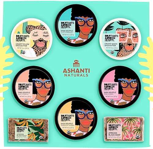 Ashanti Naturals Authentic African Black Soap Bar | Cleansing and Nourishing Black African Soap Bar| Acne Bar Soap with Shea Butter and Coconut Oil (8oz) - Image 5
