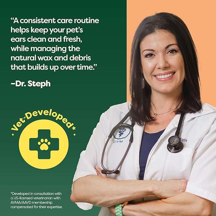 Earth Rated Vet-Developed Pet Ear Wipes, Hypoallergenic Cleaner for Dogs & Cats Ears to Remove Dirt and Wax Build Up, Wild Oat Scent, 70 Count - Image 4