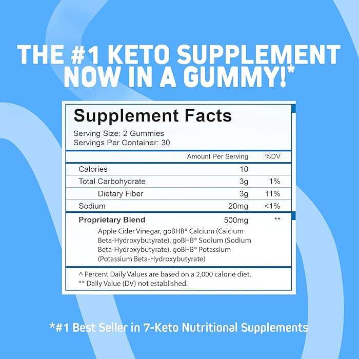 Herbtonics Keto Apple Cider Vinegar Gummies - Digestion & Detox Support - Sugar Free BHB Advanced Formula for Keto Support - Raw ACV with The Mother - 120 Vegan ACV Gummies - Image 6
