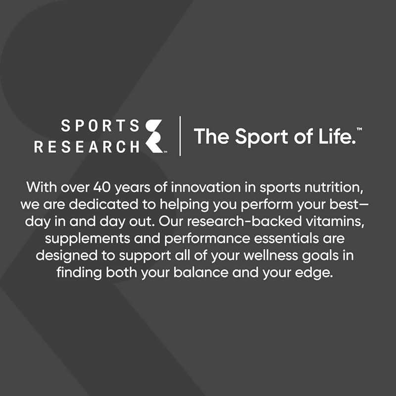 Sports Research Creatine Monohydrate - Gain Lean Muscle, Improve Performance and Strength and Support Workout Recovery* - 5 g Micronized Creatine - 17.64 oz - Image 7