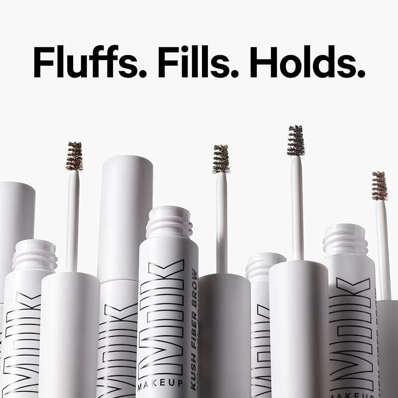Milk Makeup KUSH Fiber Brow Gel – Tinted Gel Fluffs, Fills + Holds Eyebrows for a Fuller, Natural Look – Conditioning, Vegan Formula - Image 3