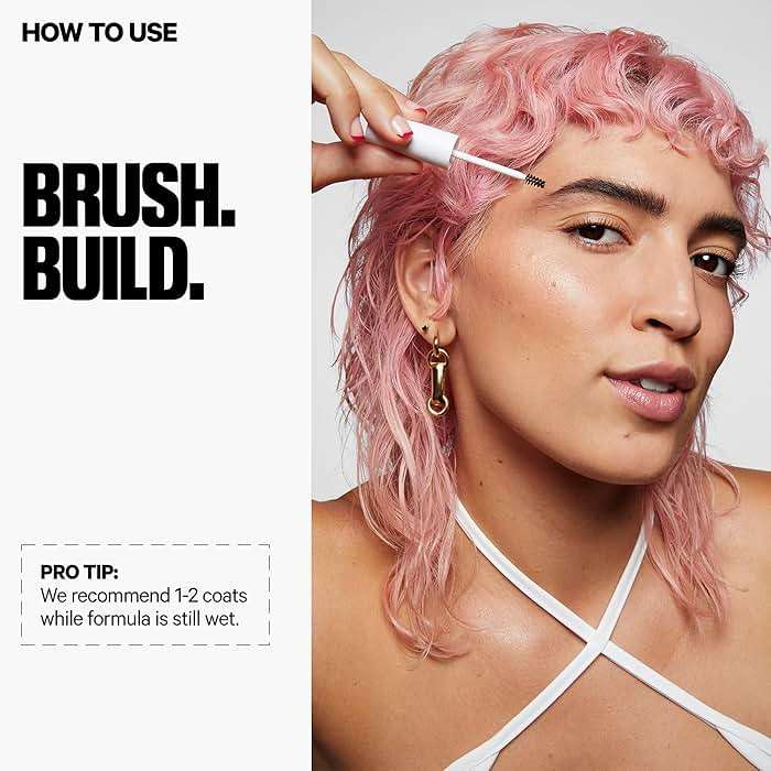 Milk Makeup KUSH Fiber Brow Gel – Tinted Gel Fluffs, Fills + Holds Eyebrows for a Fuller, Natural Look – Conditioning, Vegan Formula - Image 6