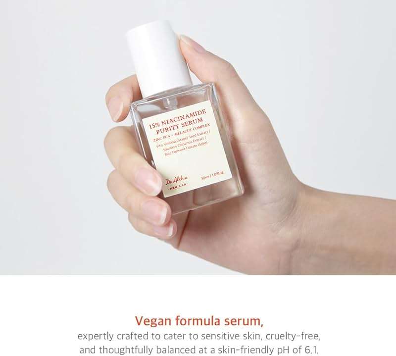 Dr.Althea 15% Niacinamide Purity Serum - 15% Niacinamide included, Overall skintone and texture improvement, Pore care, Serum control with Zinc. Vegan formula, Korean skincare - Image 9