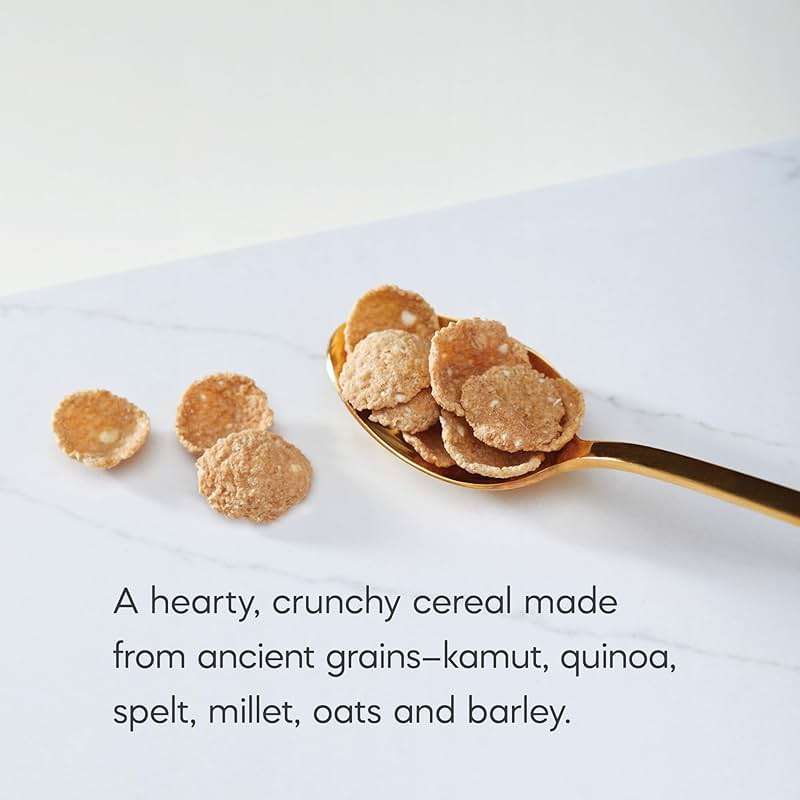 Nature's Path Organic Heritage Flakes® Cereal, 33.5 oz (Pack of 4), Ancient Grains, 23g Whole Grains, Non-GMO - Image 4