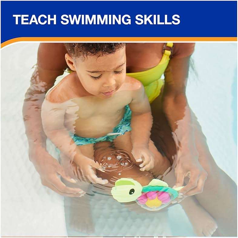 SwimWays Water Wheel Turtle, Kids Pool Accessories & Swimming Pool Toys, Turtle-Themed Water Toys for Kids Ages 2 & Up - Image 6